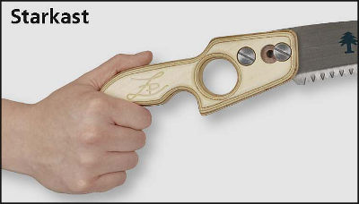 Starkast Griffhaltung Starkast Griffhaltung einer Japansäge